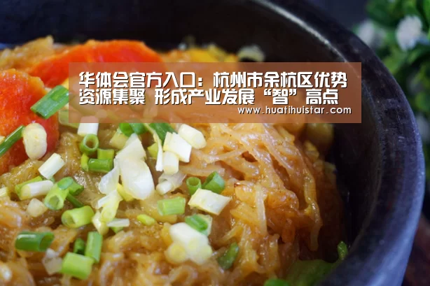 华体会官方入口:杭州市余杭区优势资源集聚 形成产业发展“智”高点(图1) 华体会官方入口