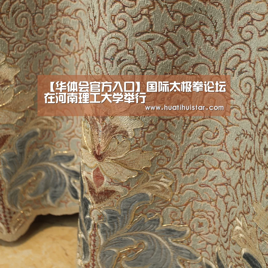 【华体会官方入口】国际太极拳论坛在河南理工大学举行(图3) hth官网