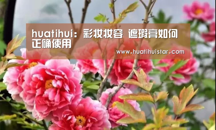 huatihui:彩妆妆容 遮瑕膏如何正确使用(图1) huatihui:彩妆妆容 遮瑕膏如何正确使用(图1)
